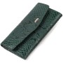 Портмоне Canpellini З натуральної шкіри Зелене (21694)