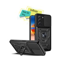 Чохол до мобільного телефона BeCover Military Infinix Hot 50 Pro (X6881) Black (713048)