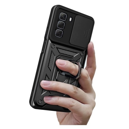 Чохол до мобільного телефона BeCover Military Infinix Hot 50 Pro (X6881) Black (713048)