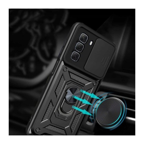 Чохол до мобільного телефона BeCover Military Infinix Hot 50 Pro (X6881) Black (713048)