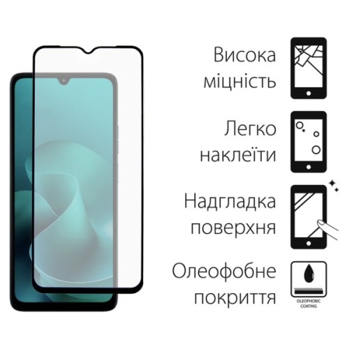 Чохол до мобільного телефона Dengos Motorola G06 Carbon+glass Blue (DG-KM-174)