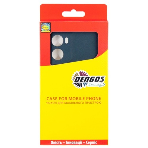 Чохол до мобільного телефона Dengos Motorola G06 Carbon+glass Blue (DG-KM-174)