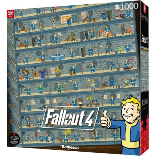 Пазл GoodLoot Fallout 4 Perk Poster Puzzles 1000 ел. (5908305247937)