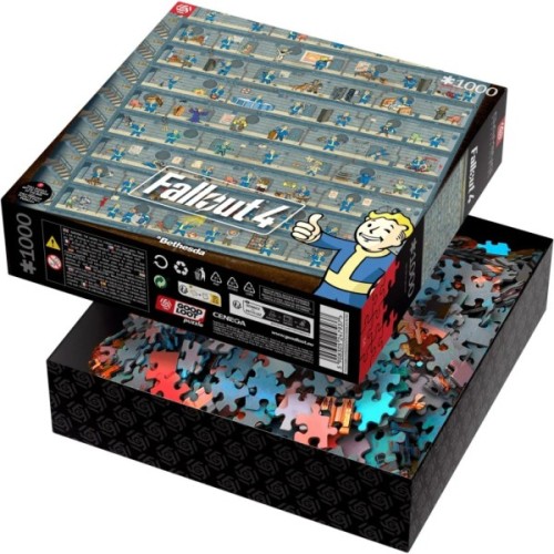Пазл GoodLoot Fallout 4 Perk Poster Puzzles 1000 ел. (5908305247937)