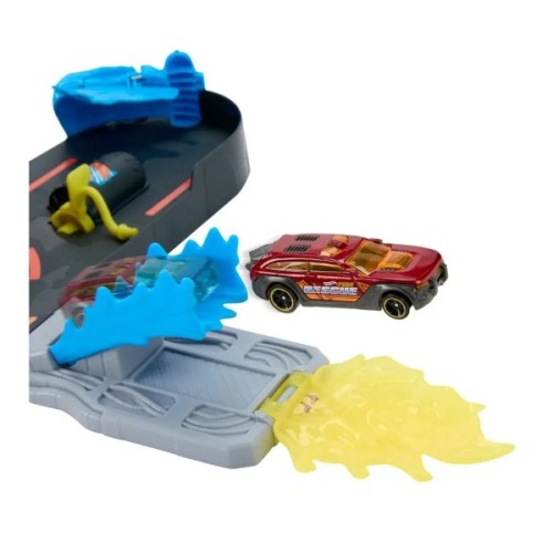 Автотрек Hot Wheels City Пожежно-рятувальна суперстанція (JHL95)