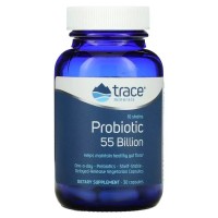 Пробіотики Trace Minerals Пробіотик, 55 мільярдів, Probiotic, 30 капсул (TMR-00212)