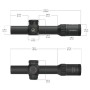 Оптичний приціл Vector Optics Continental 1-10x28 (34mm) illum. ED FFP VET-CTR (SCFF-47)