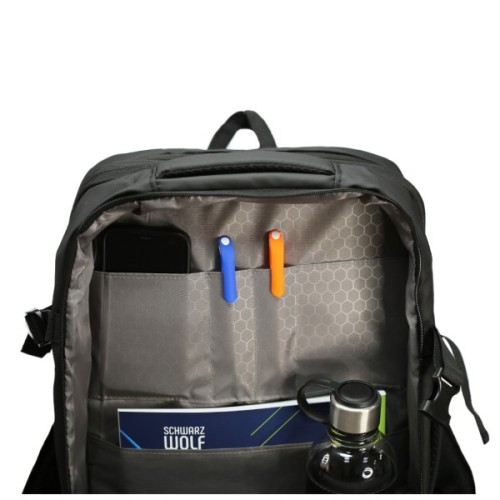 Рюкзак туристичний NikiBo Journey 20-30л чорний (30012505-01)