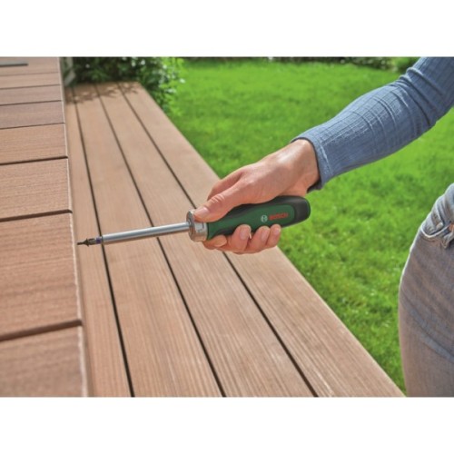 Викрутка Bosch з тріскачкою, 205мм, сталь CrV (1.600.A02.Z99)