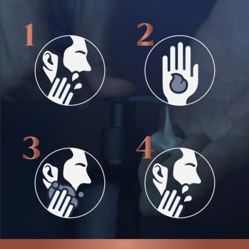 Шампунь для бороди Gillette King C. 350 мл (8006540150375)