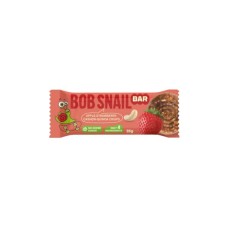 Батончик дитячий Bob Snail Яблуко, полуниця, кеш'ю та кріспи кіноа 35 г (1740727)