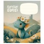 Зошит Школярик Fairytale Stories 12 аркушів коса лінія (012-3755C)