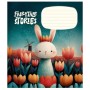 Зошит Школярик Fairytale Stories 12 аркушів коса лінія (012-3755C)