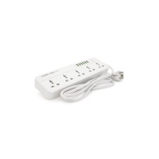 Мережевий фільтр живлення LDNIO SС5614, 5 роз, 6 USB, 2м, White (SС5614)