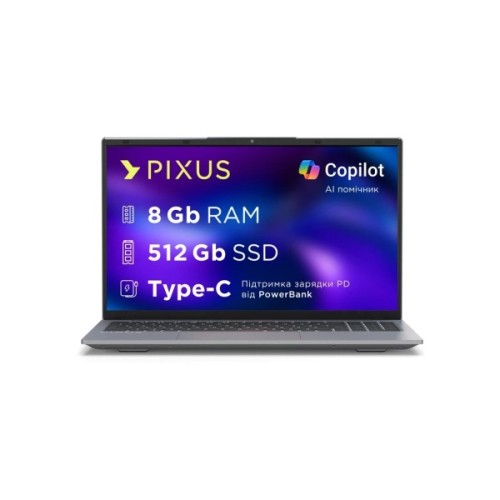 Ноутбук Pixus Link N15 (4897058532630)