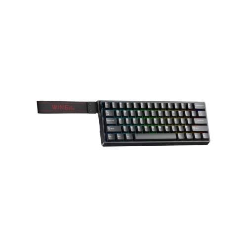 Клавіатура Aula WIN60 HE Magnetic Switch RGB USB UA Black (6978080504029)