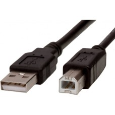 Кабель для принтера USB 2.0 AM/BM 1.5m black ProfCable (ProfCable12-150)