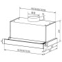 Витяжка кухонна Faber TLSC X A60 2LS (305.0569.214)