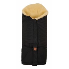 Чохол для ніг Kaiser JONA 2 в 1 зимовий, з регулюванням розміру, чорний (6721125)