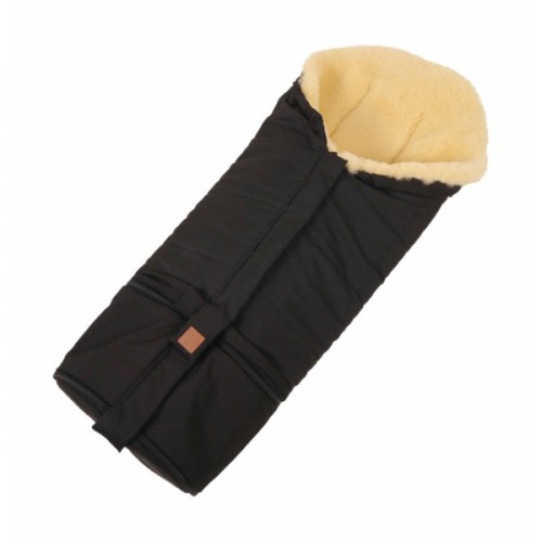 Чохол для ніг Kaiser JONA 2 в 1 зимовий, з регулюванням розміру, чорний (6721125)