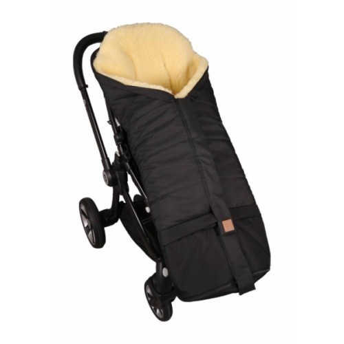 Чохол для ніг Kaiser JONA 2 в 1 зимовий, з регулюванням розміру, чорний (6721125)