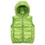 Жилет дитячий Kurt пуховий з капюшоном (V-HT-580T-160-green)