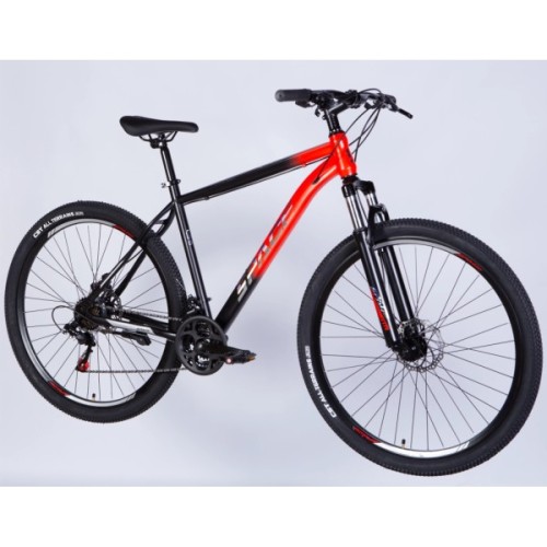 Велосипед Space 29" MARS DD FR рама-20" ST 2026 червоно-чорний (OPS-SP-29-163)
