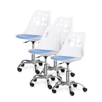 Дитяче крісло Evo-kids Indigo 4 шт White / Blue (H-232 W/BL- X4)