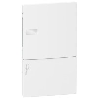 Розподільний щит Schneider Electric Mini Pragma 1ряд/4 модуля, внутрішній, димчасті двері (MIP22104)