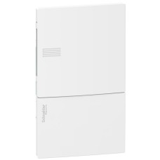 Розподільний щит Schneider Electric Mini Pragma 1ряд/4 модуля, внутрішній, димчасті двері (MIP22104)