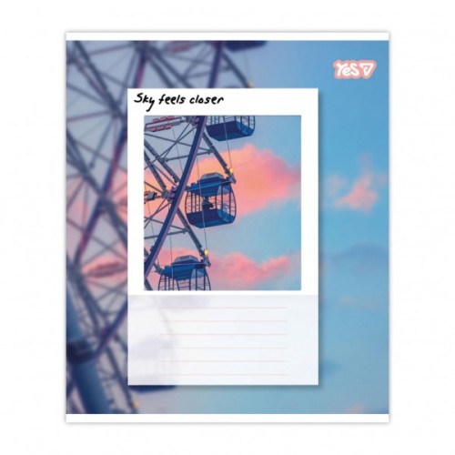 Зошит Yes Frame Your Life А5 36 аркушів клітинка (768846)