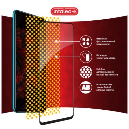 Скло захисне Intaleo Full Glue Xiaomi Redmi Note 10 Lite Black (1283126517969)