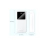 Батарея універсальна Vention 30000mAh 22.5W 3A, PD, QC/3.0, LED Display, White (FHMW0)