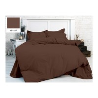 Підковдра MirSon Бязь Premium 19-1217 Chocolate Perla 143х210 см (2200000953452)