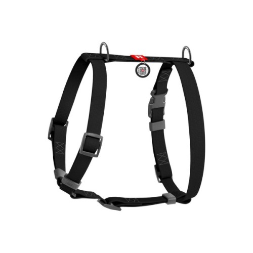 Шлея для собак WAUDOG Waterproof Н-подібна анатомічна М чорний (32811)