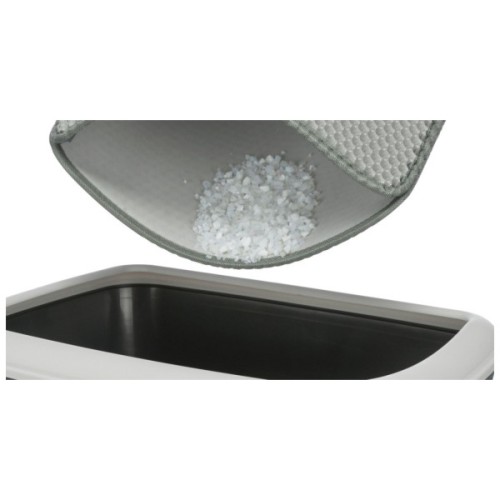 Килимок для тварин Trixie під туалет двошаровий 40х70 сірий (4011905403656)