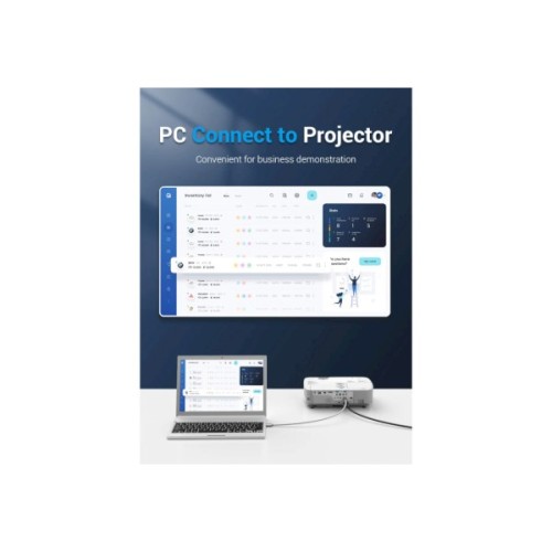 Кабель мультимедійний HDMI M to HDMI M 2.0m V2.0 4K60Hz silver Vention (AABIH)