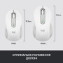 Мишка Logitech Signature M650 L Wireless Mouse for Business Off-White (910-006349)