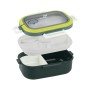 Ланч-бокс Kite з розділювачем 1100 мл, зелений (K25-1182-3)