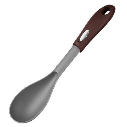 Ложка кухарська Ardesto Gemini, 32см, нейлон, сіро-коричневий (AR2140PG)