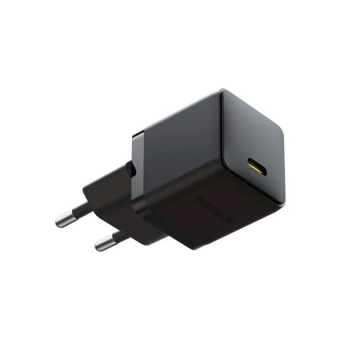 Зарядний пристрій Baseus Palm Fast Charger 1C 20W + Cable 1.0m Type-C 60W black (P10111602113-01)