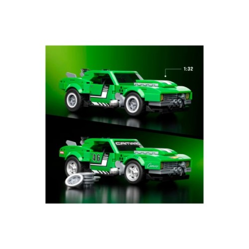 Конструктор Mattel Brick Shop Hot Wheels Speed Camaro 289 деталей (JFT16)