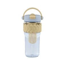 Пляшка для води Kite 900 мл бежево-блакитний (K25-1231-1)