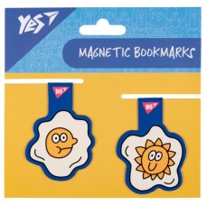 Закладки для книг Yes магнітні Stand with Ukraine, 2шт, блакитні (708124)