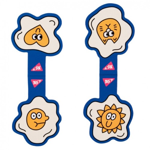 Закладки для книг Yes магнітні Stand with Ukraine, 2шт, блакитні (708124)