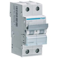 Автоматичний вимикач Hager 2-п. C 20A (6kA) 2M (A) (MCN220)