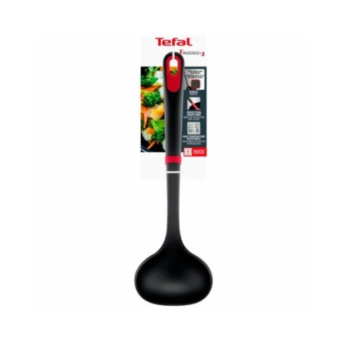Ополоник Tefal Ingenio+ чорний-червоний (K1980434)