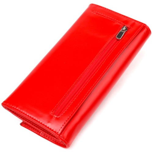 Гаманець Canpellini З натуральної шкіри Червоний (21626)