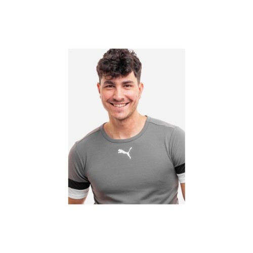 Футболка Puma teamRISE Jersey 704932-13 сірий S (4063699213270)