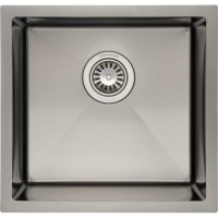 Мийка кухонна GRANADO Under top STEEL S201 black (GS08201B)